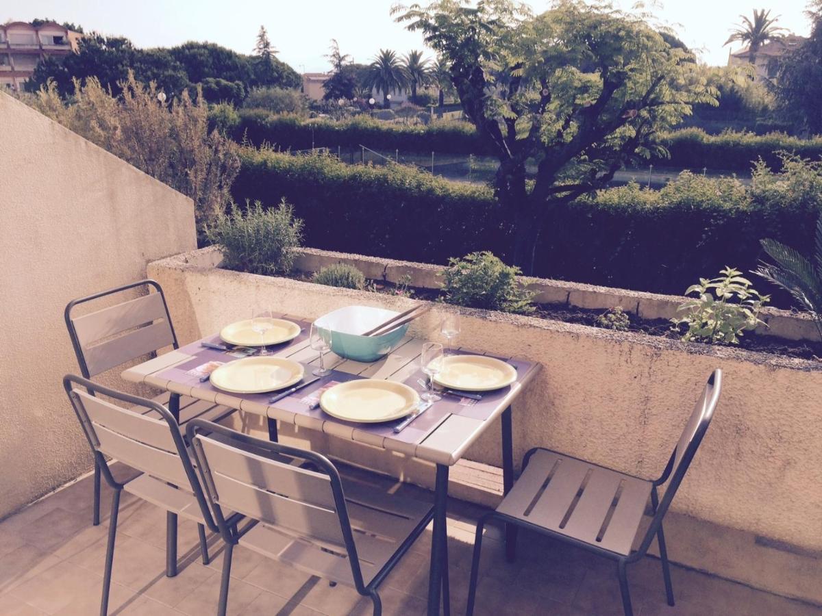 Appartement 2 Pieces, Renove, 2 Piscines+Tennis, Mer, Climatisation Antibes Bagian luar foto