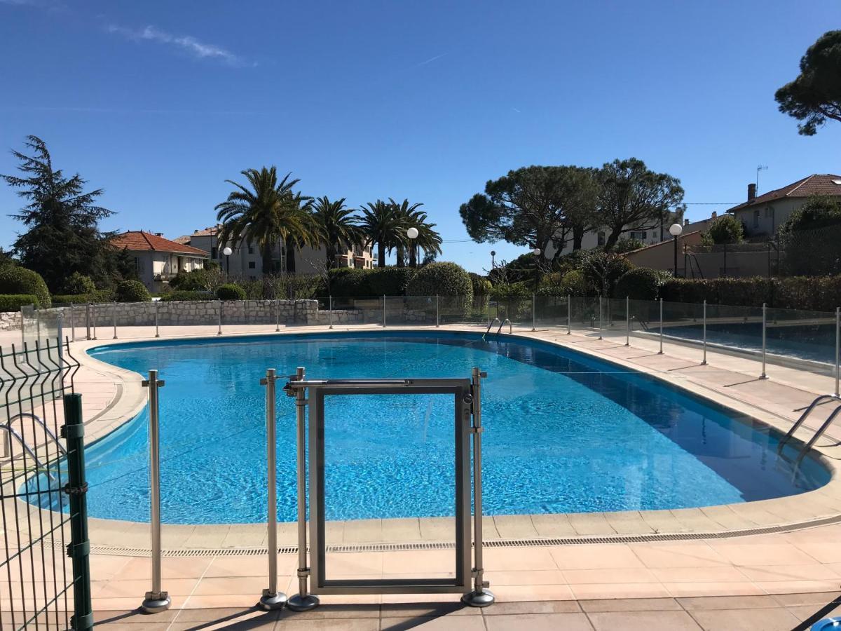Appartement 2 Pieces, Renove, 2 Piscines+Tennis, Mer, Climatisation Antibes Bagian luar foto