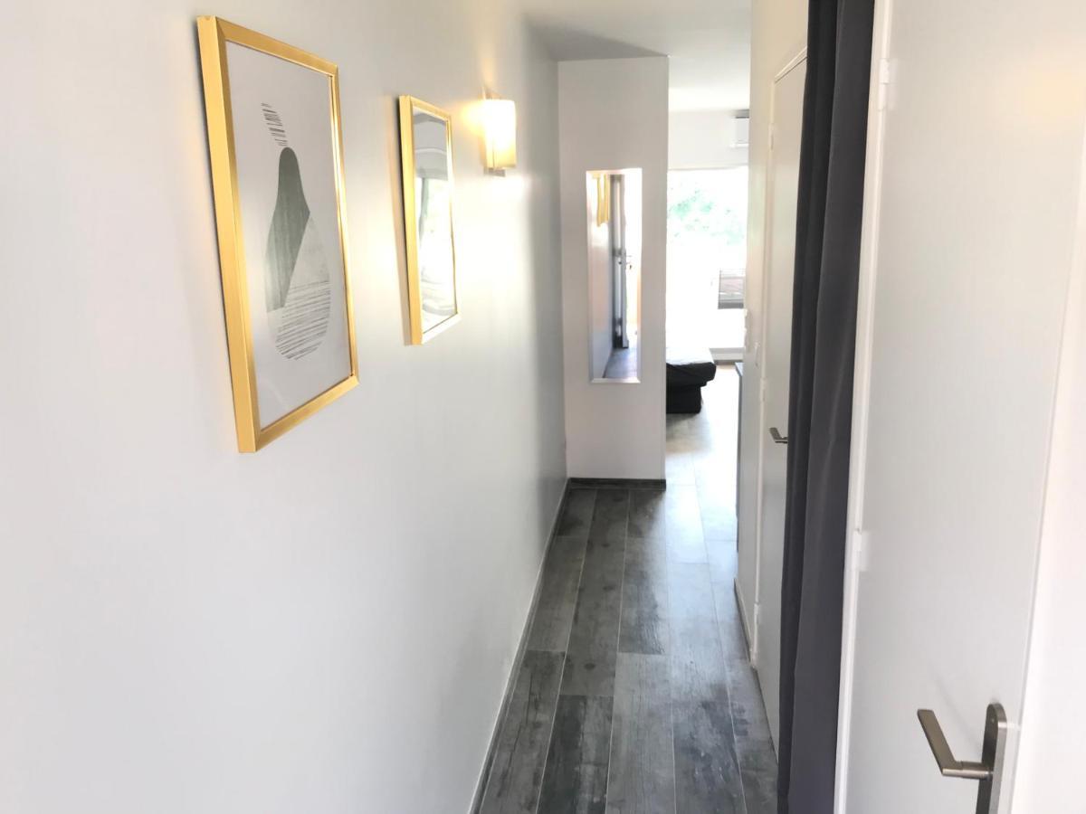 Appartement 2 Pieces, Renove, 2 Piscines+Tennis, Mer, Climatisation Antibes Bagian luar foto
