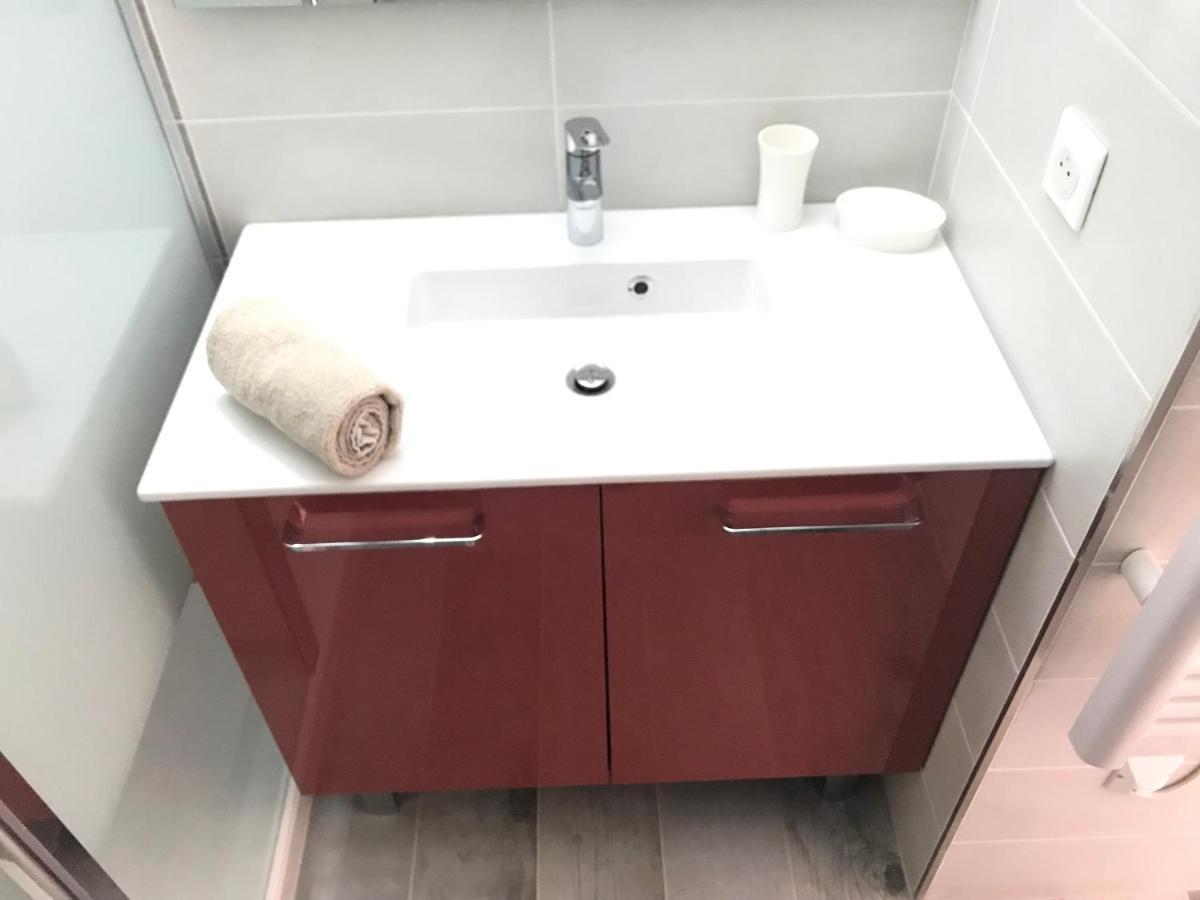 Appartement 2 Pieces, Renove, 2 Piscines+Tennis, Mer, Climatisation Antibes Bagian luar foto