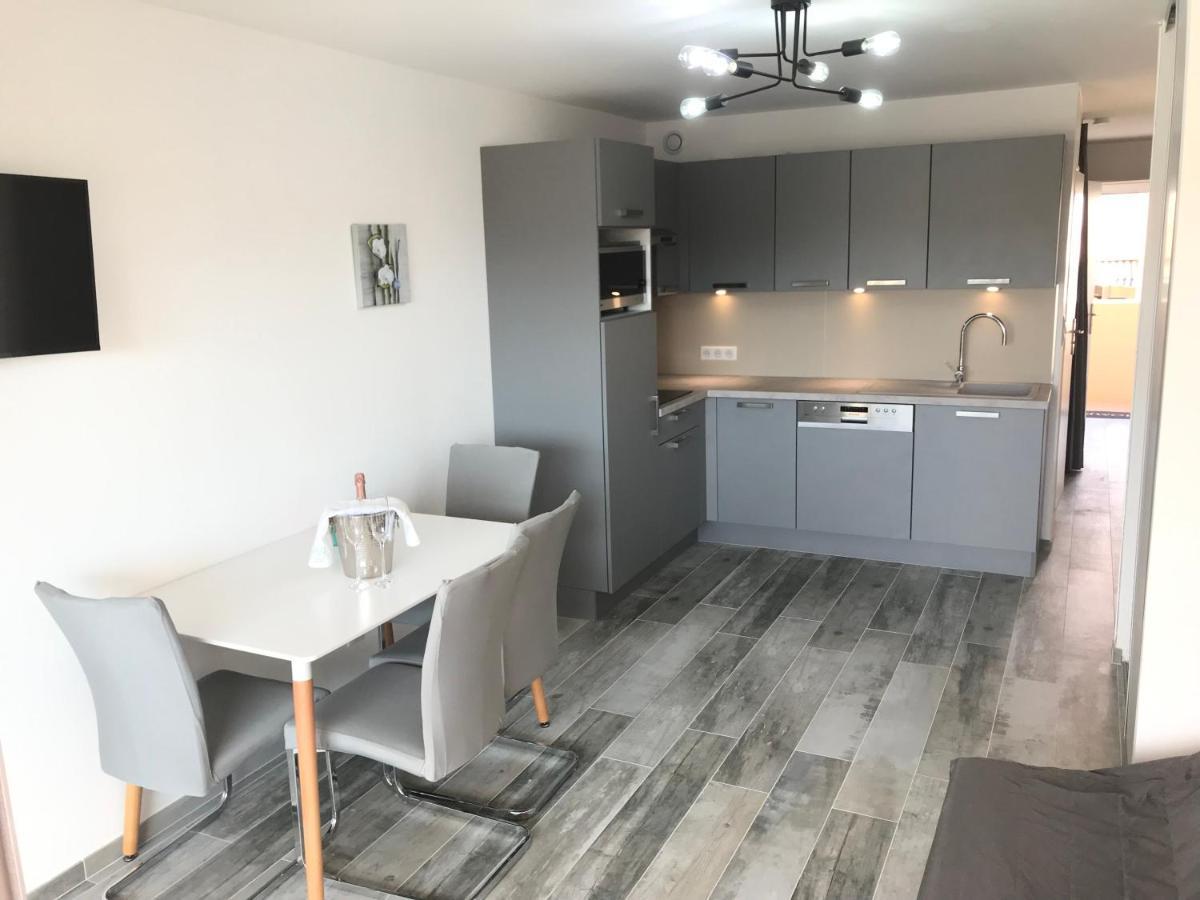 Appartement 2 Pieces, Renove, 2 Piscines+Tennis, Mer, Climatisation Antibes Bagian luar foto